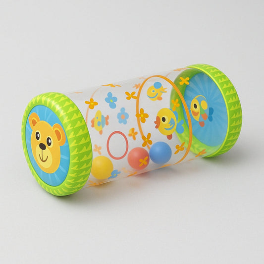 Cylindre Gonflable d’Éveil Bébé – Roulez vers l’Aventure !