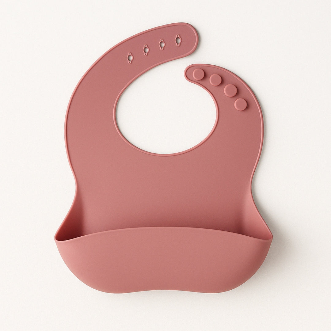 Bavoir Souple avec Poche – Repas Sans Bavures